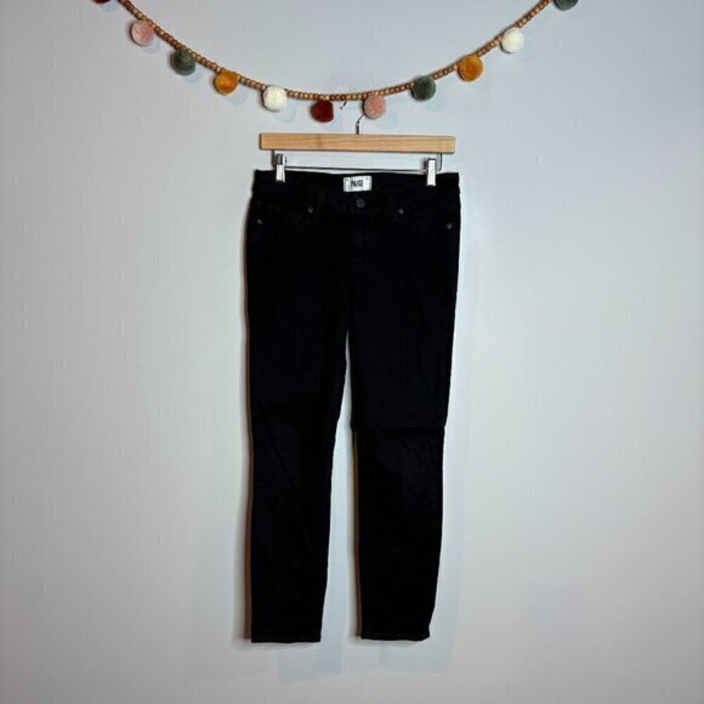 🔆 Paige black Verdugo Crop jeans